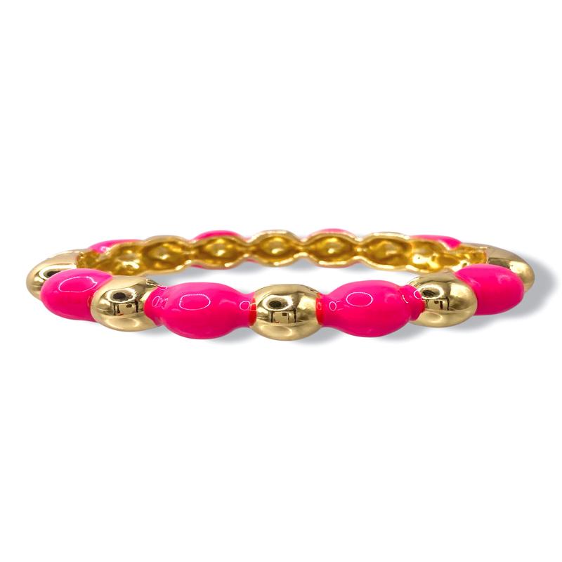 Nellie Fuchsia Bangle Bracelet - FINAL SALE