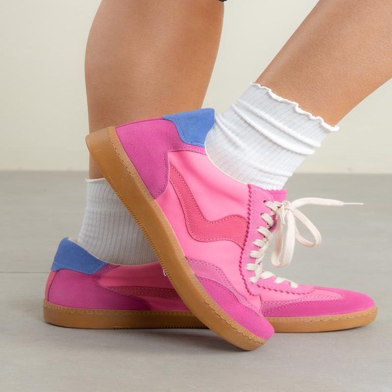 Dolce Vita Notice Pink Suede Sneaker *Final Sale*