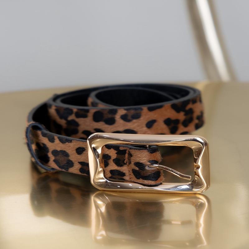 Leo Leopard Pattern Belt