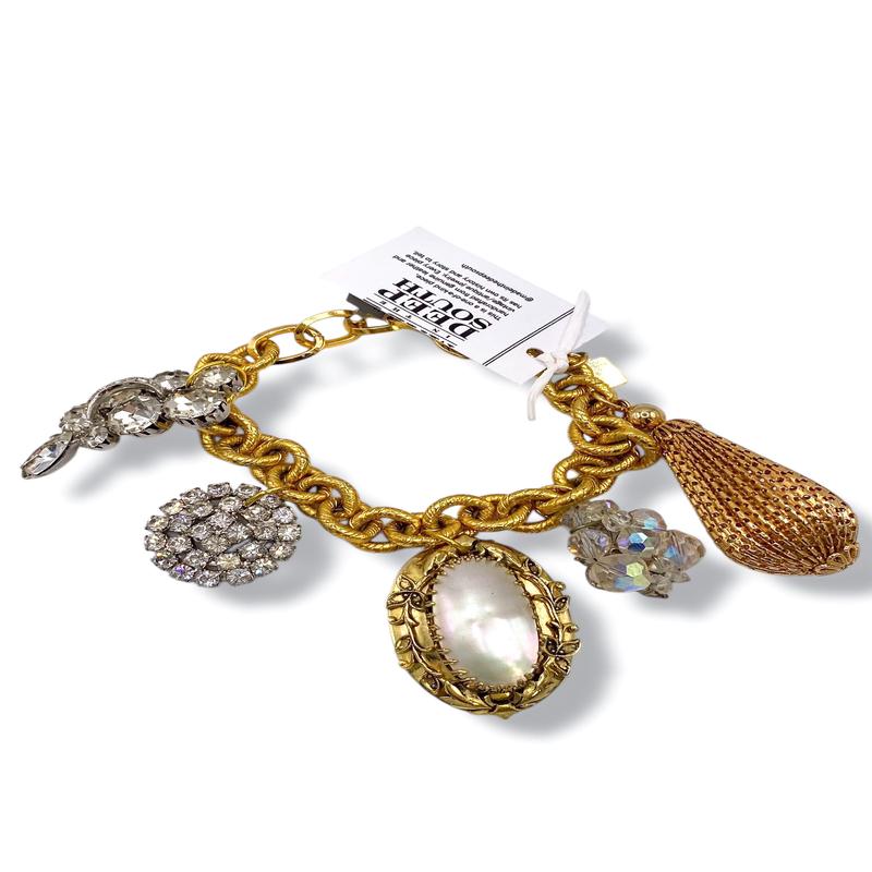 Made In the Deep South 1940s-1960s Charm Bracelet