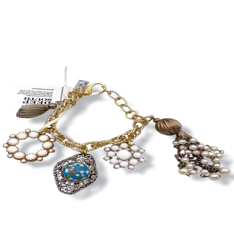 Made In The Deep South 1950s-1960s Charm Bracelet