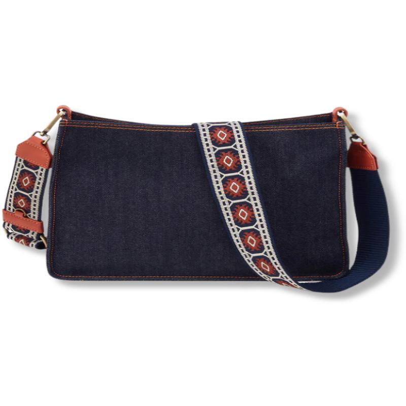 HOBO Cass Dark Denim Crossbody