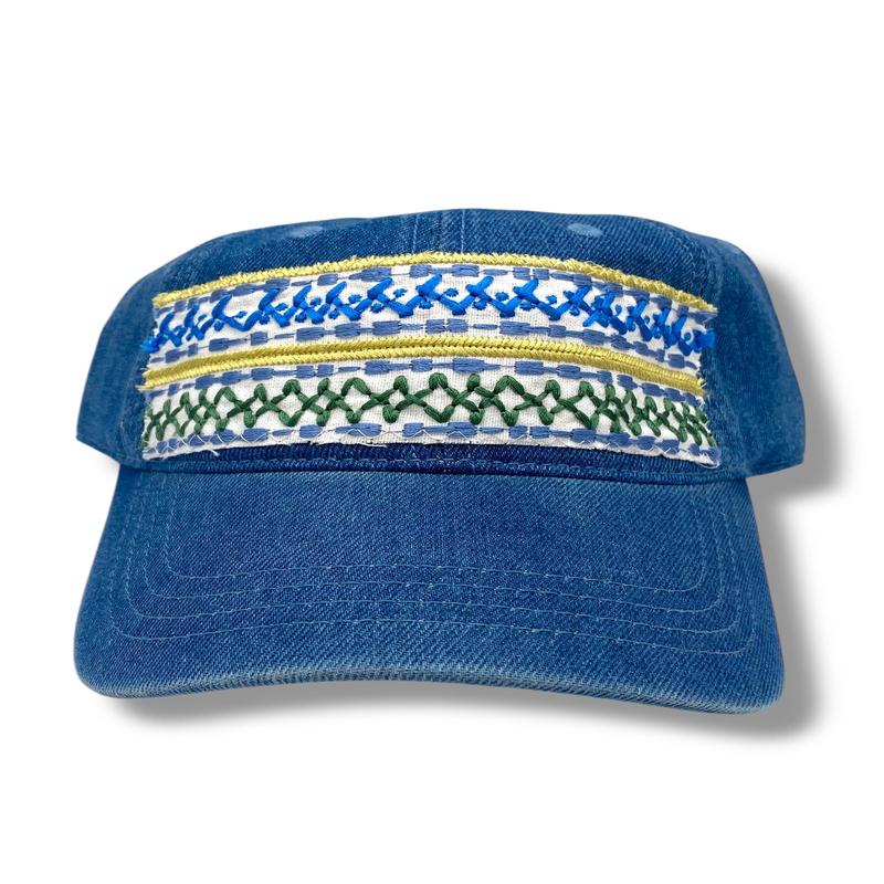 Kilim Baseball Hat Denim 3