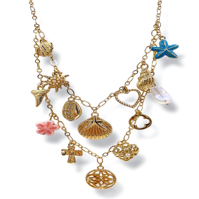 On The Coast Charm Necklace