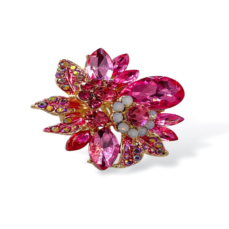 Picked You Floral Stretch Ring - FINAL SALE