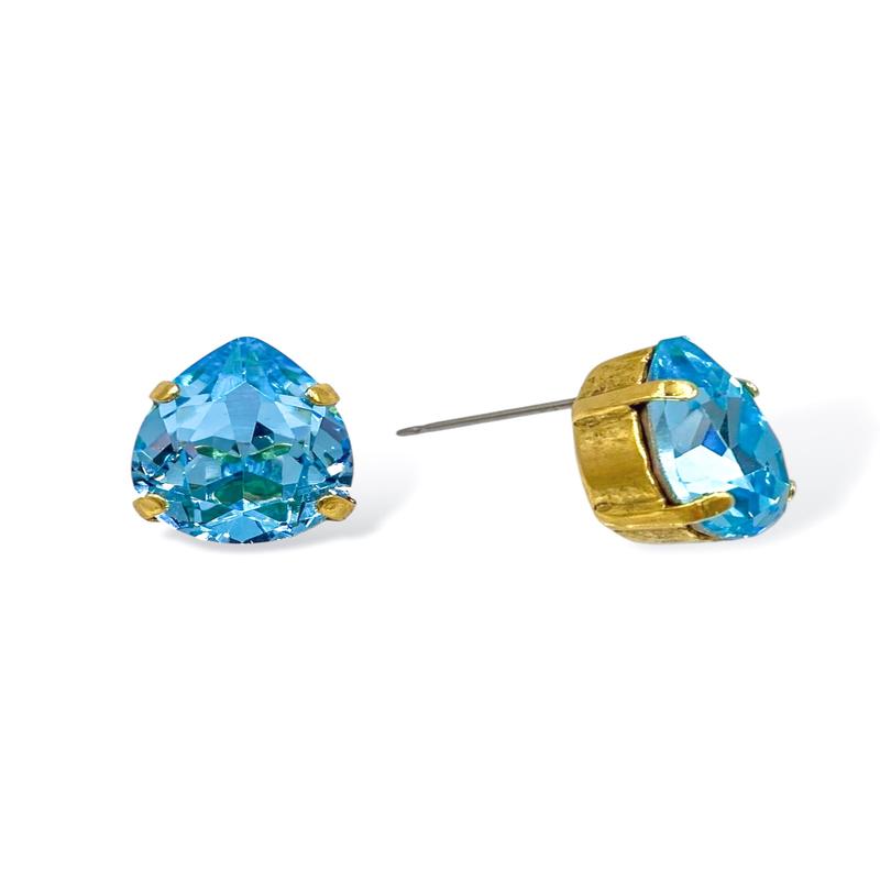 TOVA Lumi Turquoise Stud Earrings