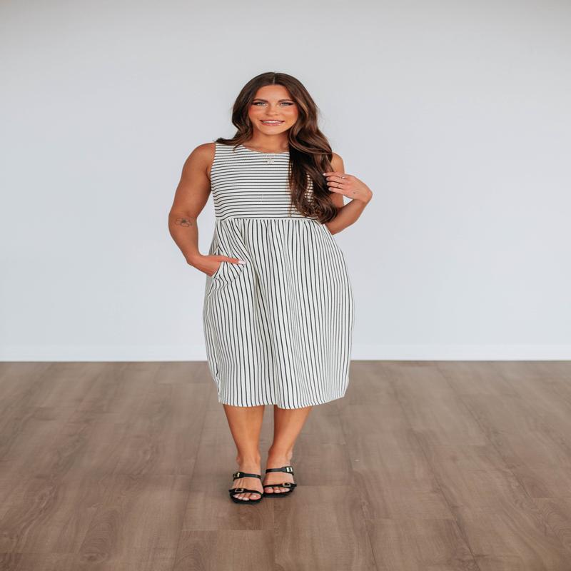 Anni Striped Dress