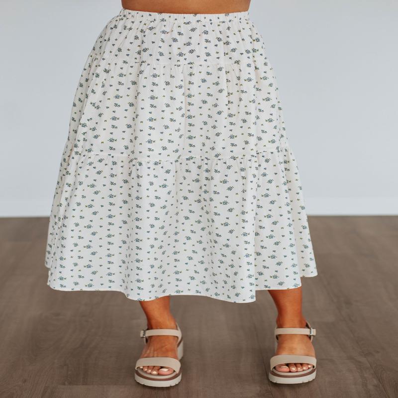 Cartana Floral Skirt