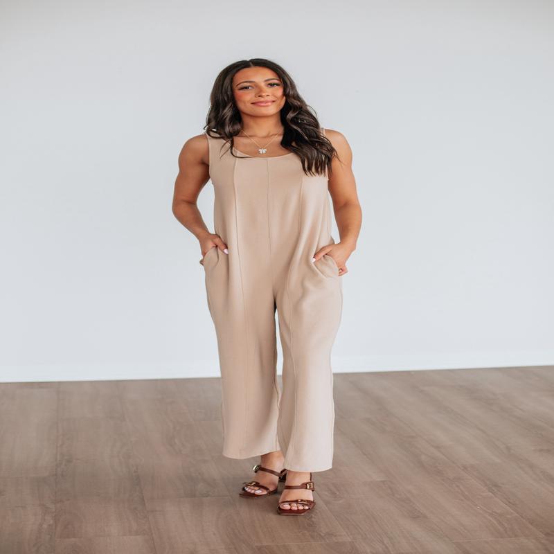 Maebyn Jumpsuit - Taupe