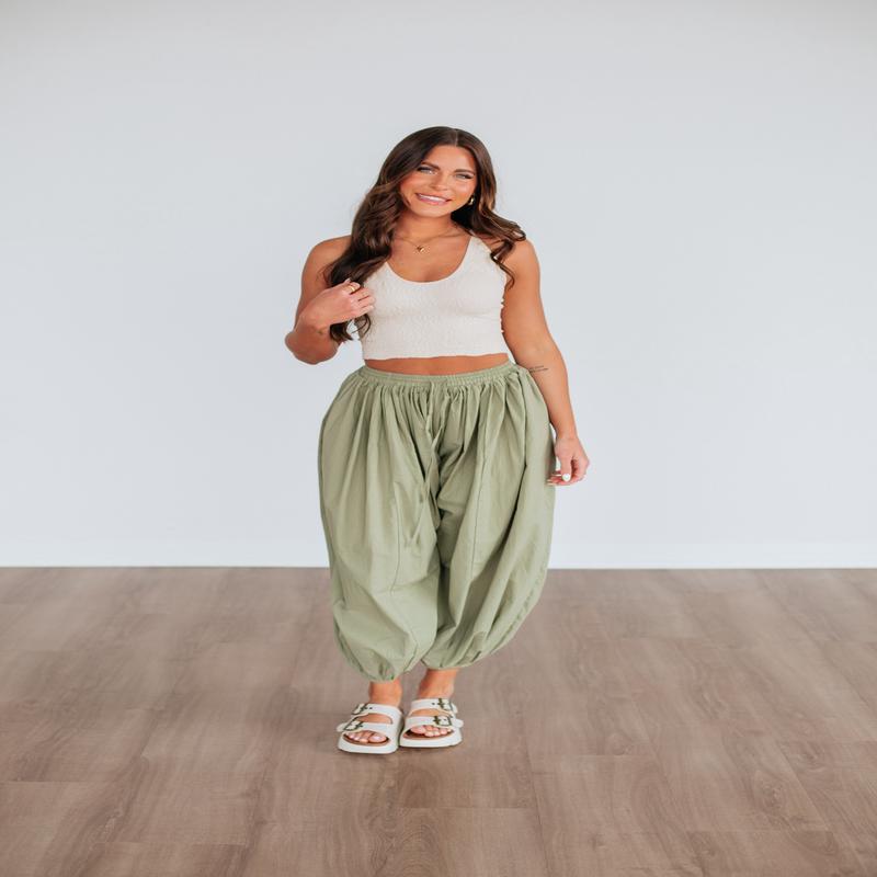 Making New Rules Pants - Olive