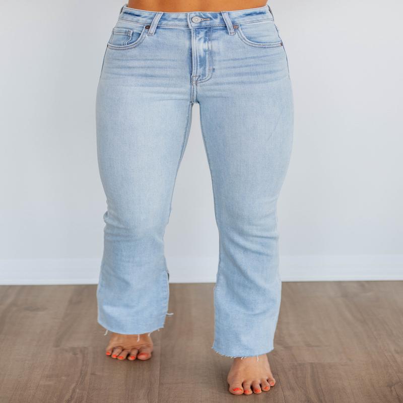 Ryan Hidden Jeans - Light Wash