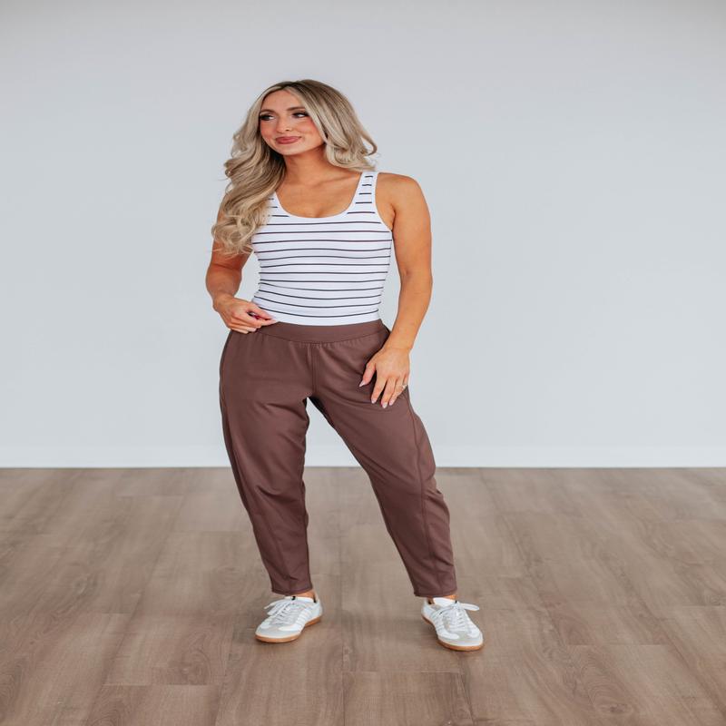 Seine Active Pants - Chocolate