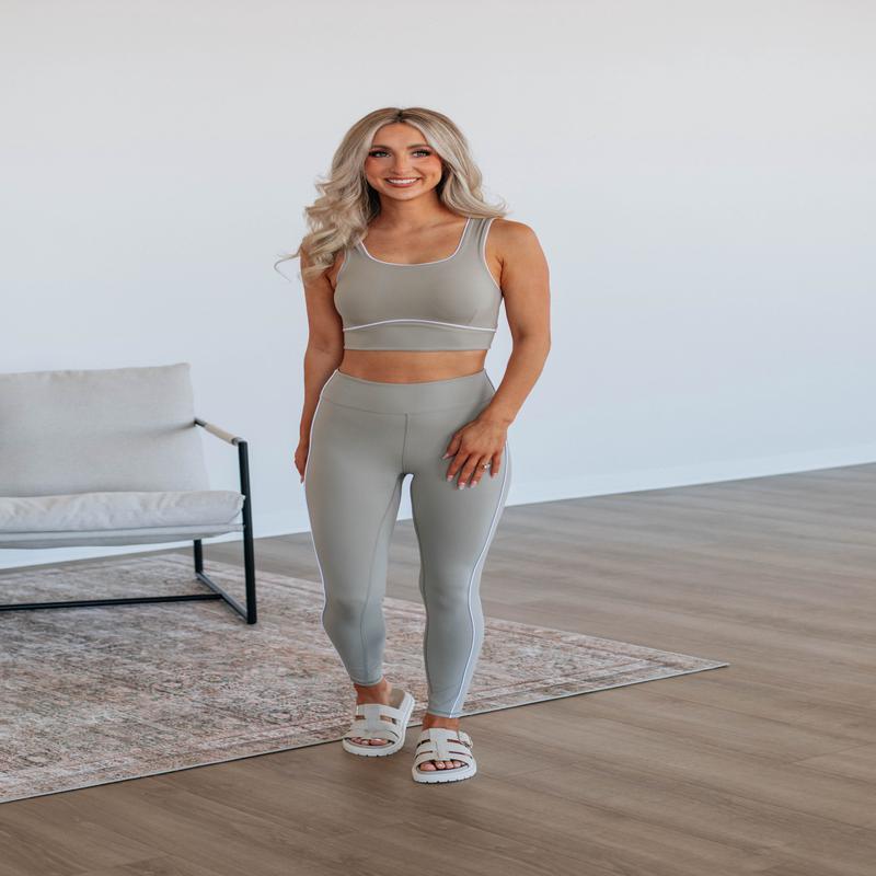 Ace Two-Piece Active Set - Taupe