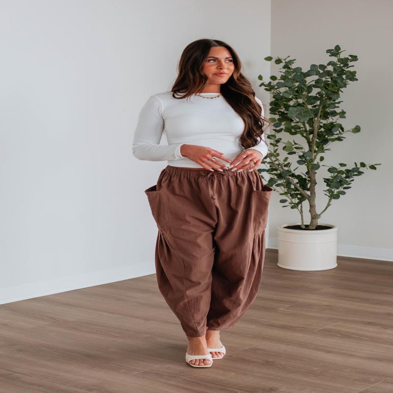 Adeera Pants - Mocha