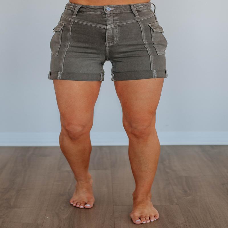 Asia KanCan Shorts - Khaki