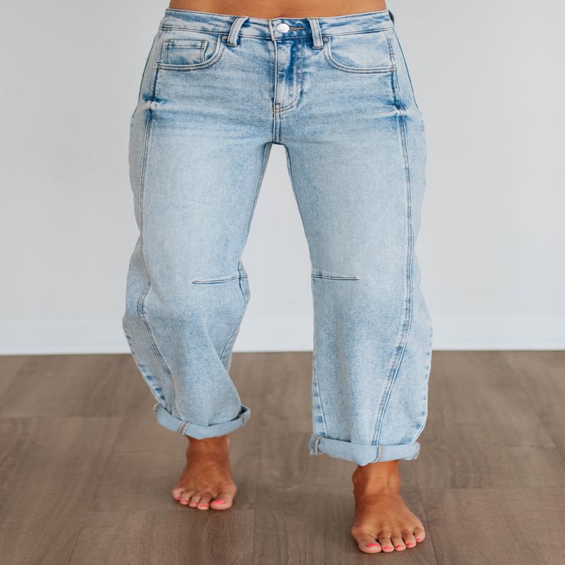 Caleb Risen Jeans - Light Wash
