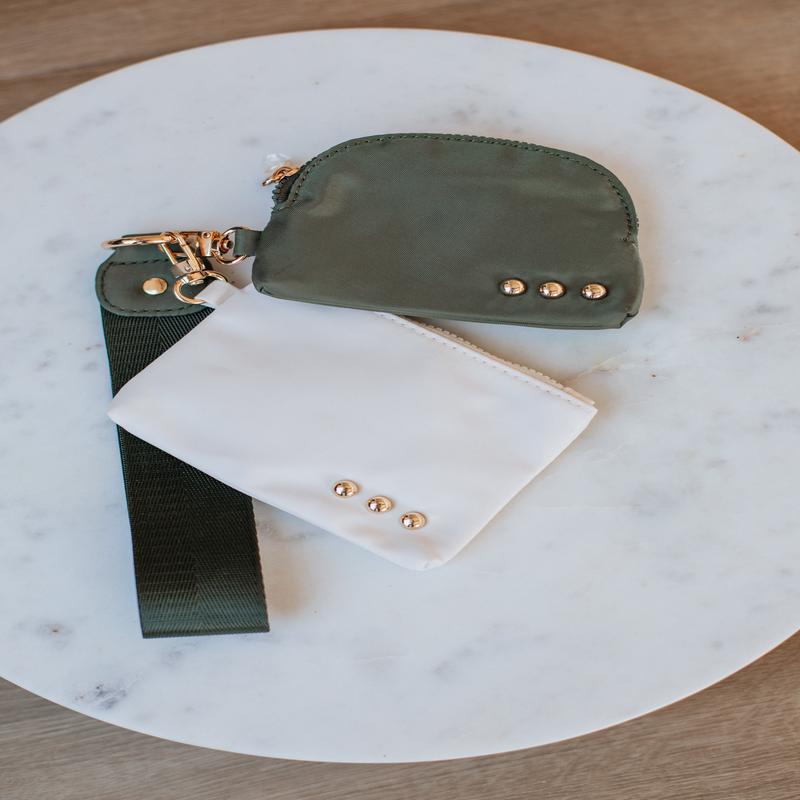 Dania Dual Wristlet - Dark Olive