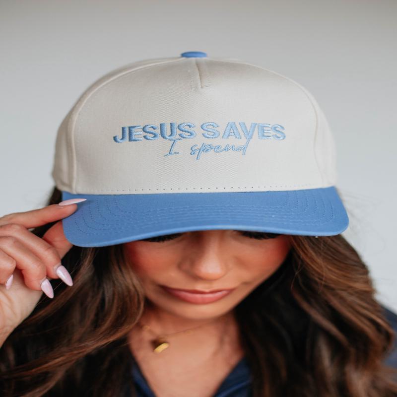 Jesus Saves I Spend Trucker Hat