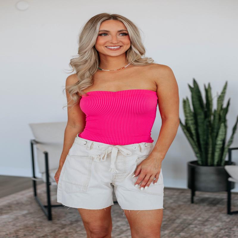 Kendrick Denim Shorts - Cream