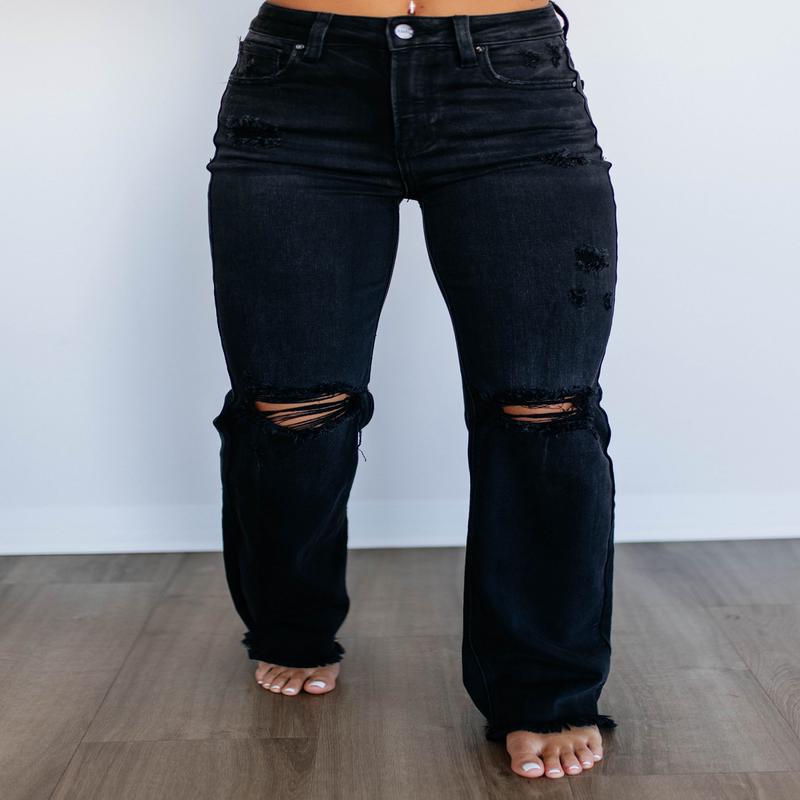 Eloise Risen Jeans - Vintage Black