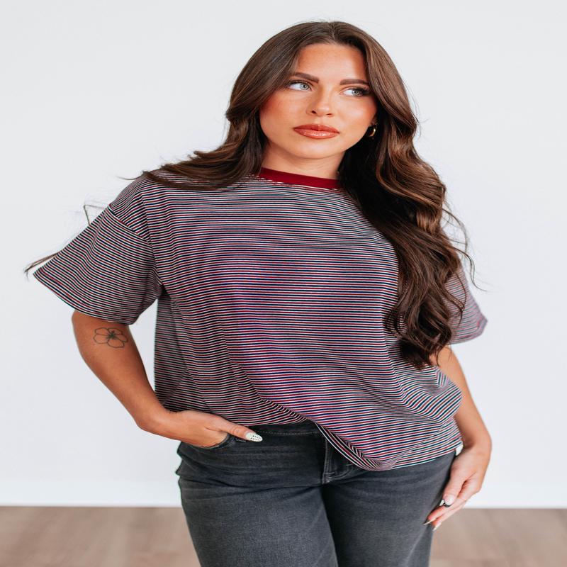Jodey Striped Tee