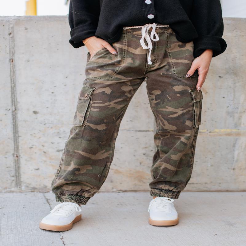 Maverick Cargo Pants - Dark Olive