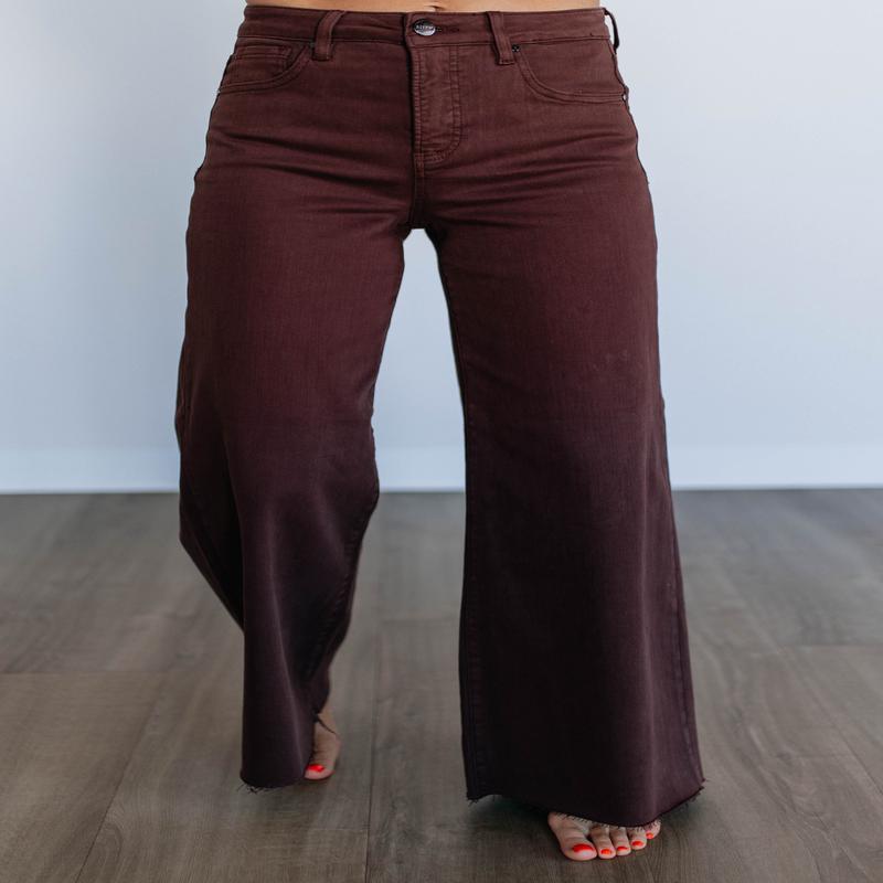Priscilla Risen Jeans - Chocolate