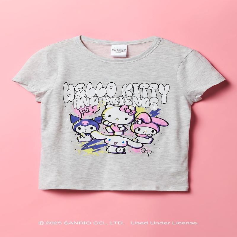Hello Kitty and Friends Girls Graphic T-Shirt