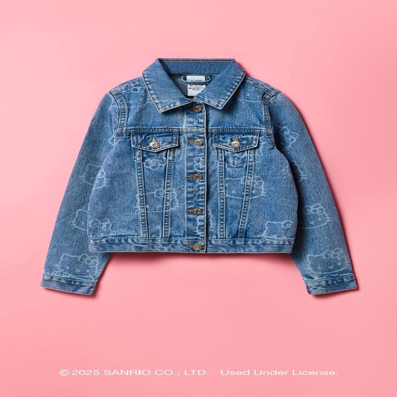 Hello Kitty Girls Denim Jacket