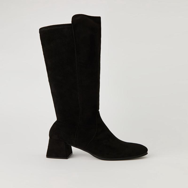 Knee High Block Heel Boots