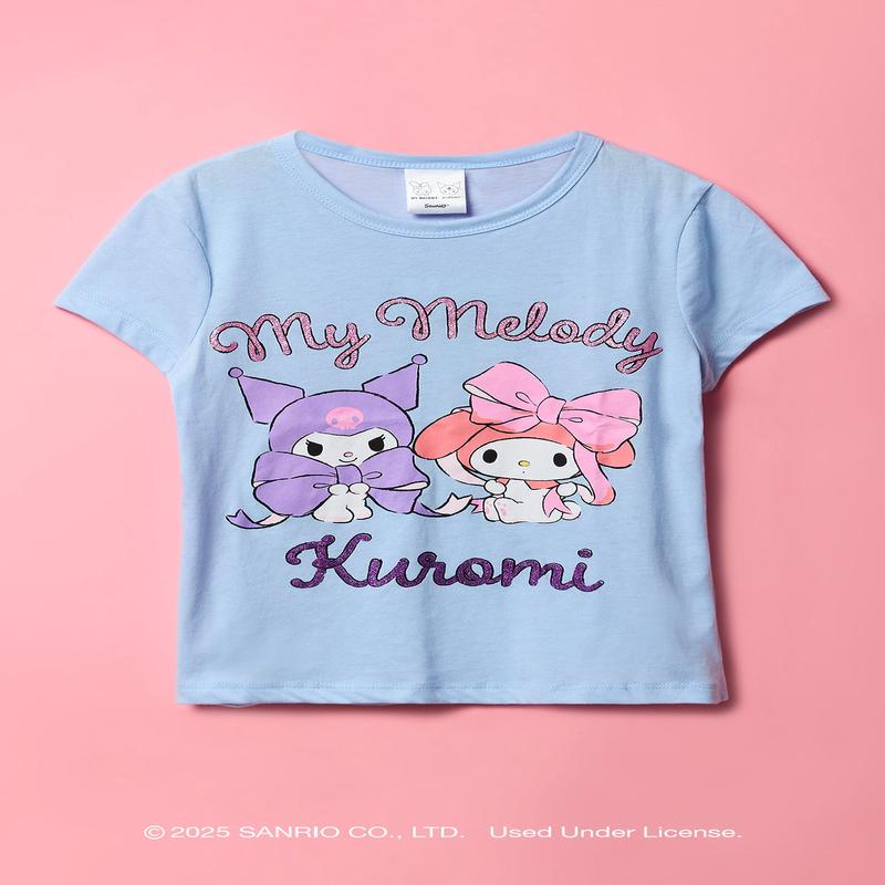 Kuromi & My Melody Girls Graphic T-Shirt