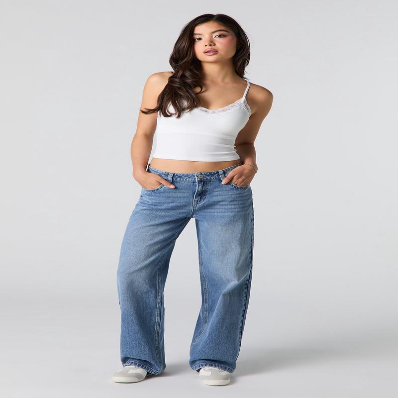 Medium Low Rise Baggy Jean