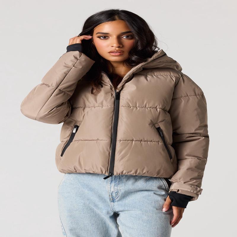 Puffer Hooded Jacket
