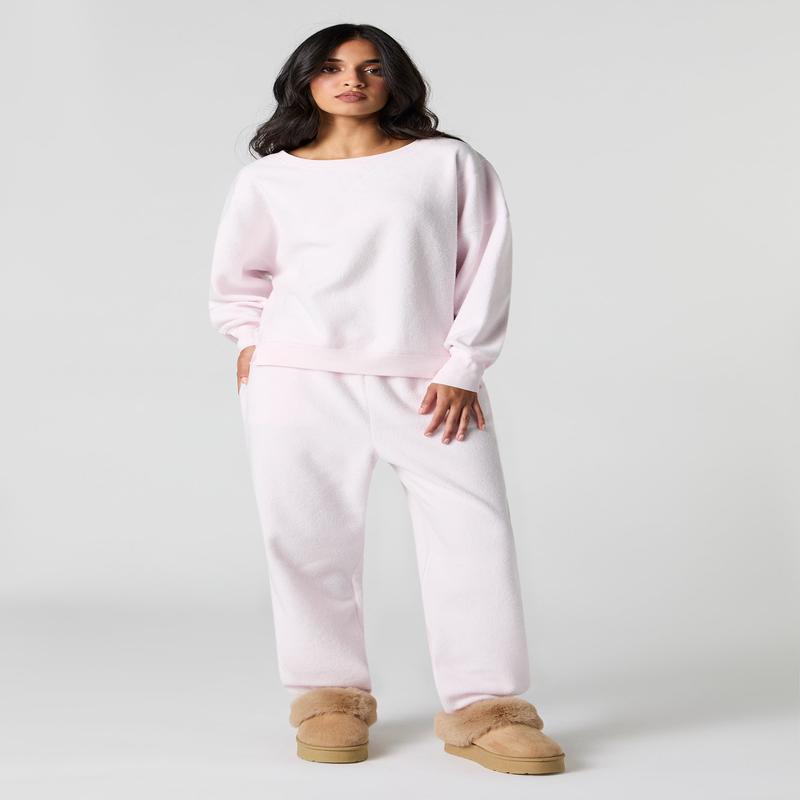 Sherpa Drawstring Sweatpant