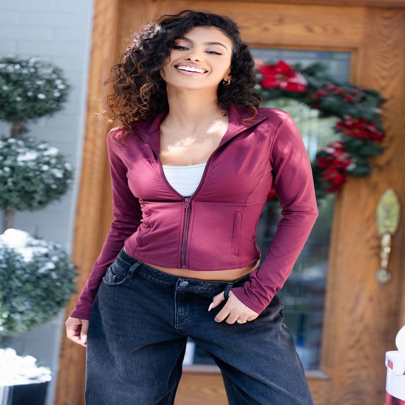 Active Zip-Up Top