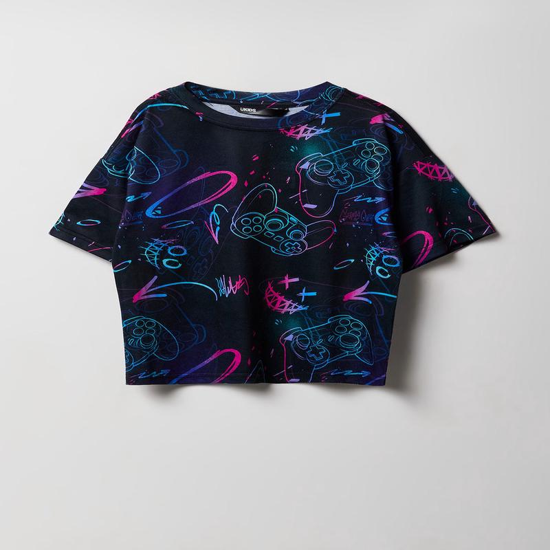 Boys Gamer Print T-Shirt