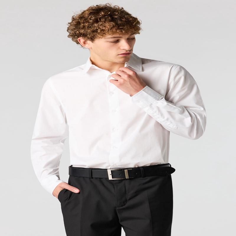 Collared Slim Fit Dress Shirt