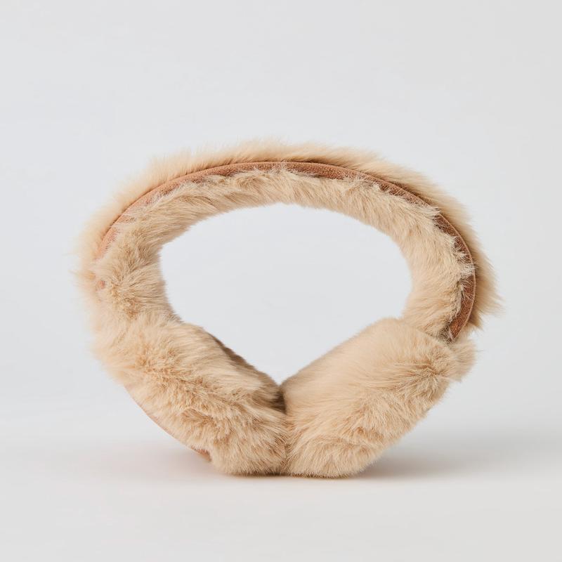 Fuzzy Suede Earmuffs