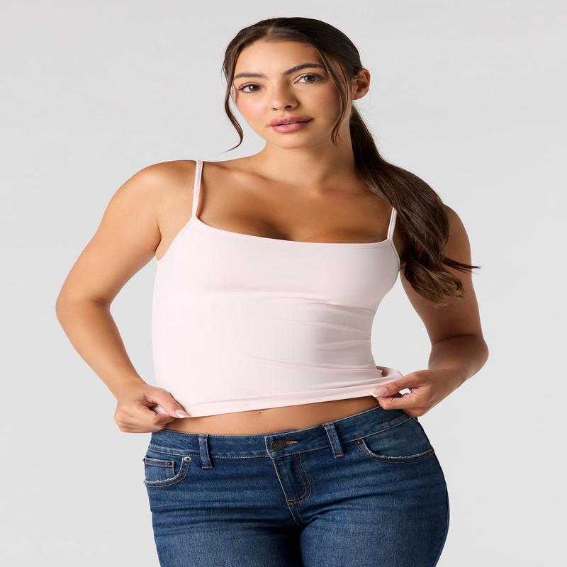 Luxe Heavy Contour Scoop Neck Tank