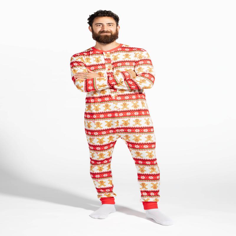 Mens Fammy Jammies Oh Snap! Onesie