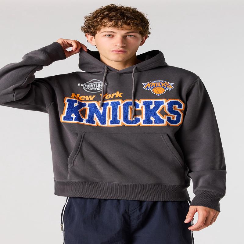New York Knicks Chenille Embroidered Hoodie
