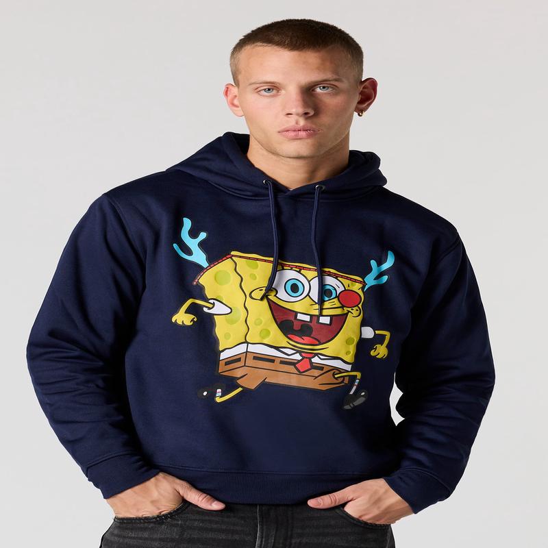 SpongeBob Christmas Graphic Hoodie