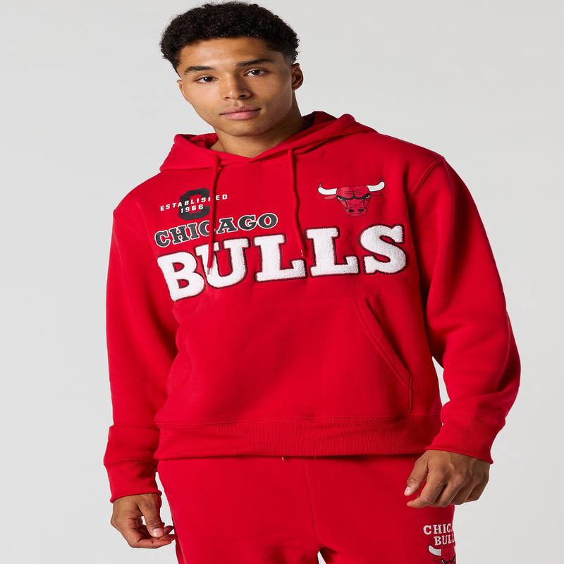 Chicago Bulls Chenille Embroidered Hoodie