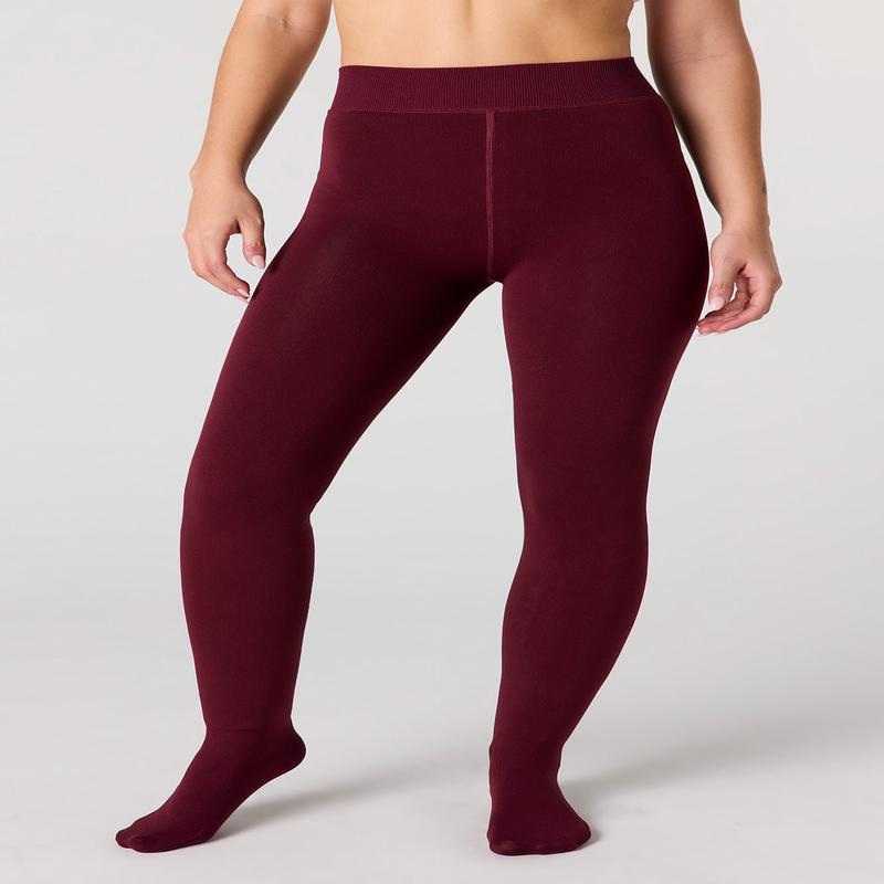 Faux Fur Lined Tights