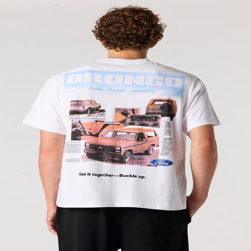 Ford Bronco Embroidered & Graphic T-Shirt