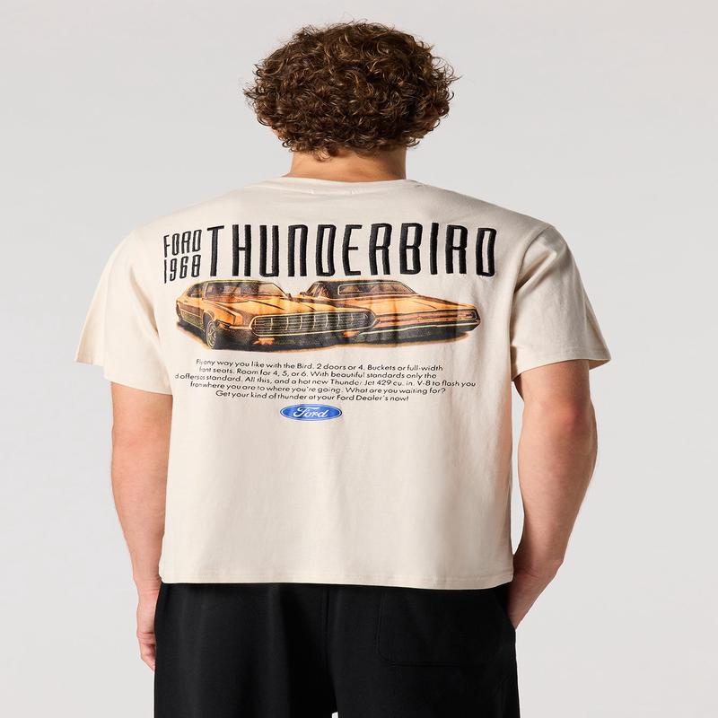 Ford Thunderbird Embroidered T-Shirt