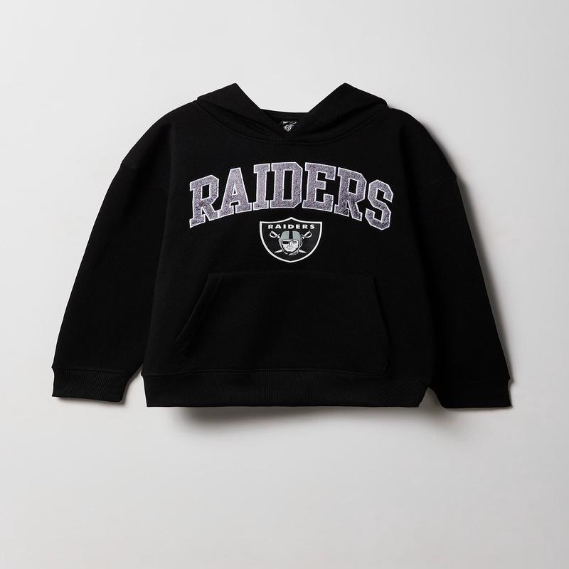 Kids Las Vegas Raiders Chenille Embroidered Hoodie