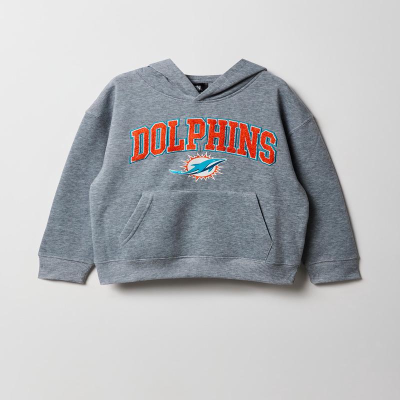 Kids Miami Dolphins Chenille Embroidered Hoodie