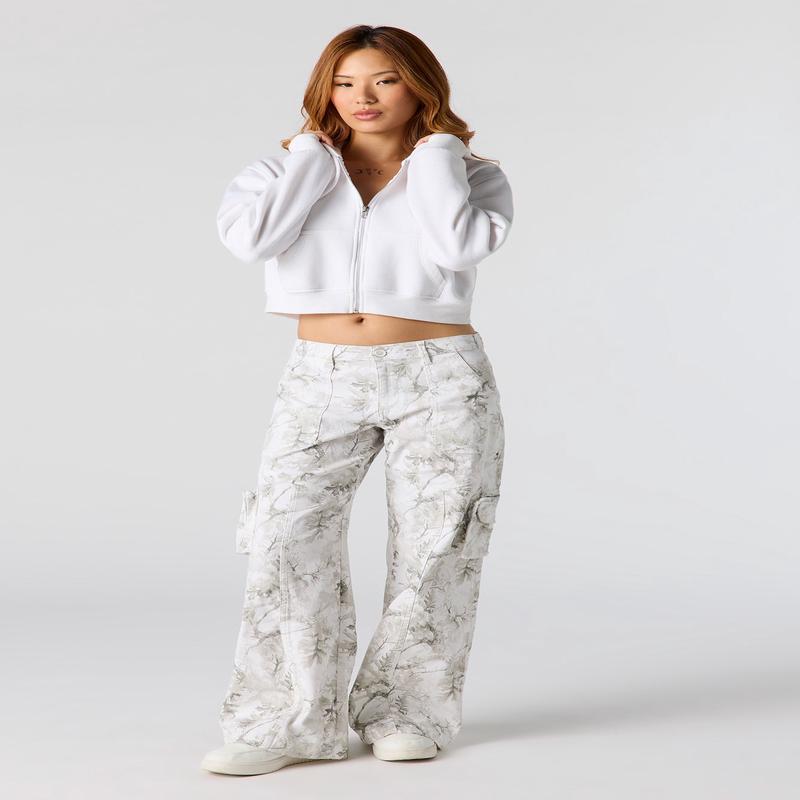 Low Rise Baggy Cargo Pant