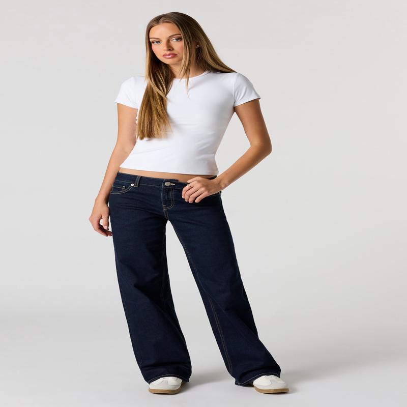 Low Rise Baggy Jean
